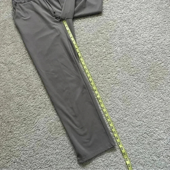 Joie Casual Pants High Rise Straight Boho Gray Women Sz Medium Drawstring $180 - Picture 13 of 16